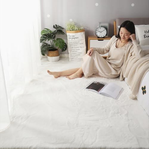 ���������������� �ӂ��� ���O�}�b�g �z�b�g�J�[�y�b�g 180*200D �J�o�[ 3�� �V���M�[ ��200×250cm �z���C�g �t�F�C�N�t�@�[ ���O ������� �����` �J�[�y�b�g �O�~ ���g�[�Ή� ����~�ߕt�� �V���� �؍��� �l�p ���r�b�g�t�@�[�z�b