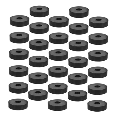 Ciieeo 30pcs Rubber Grommets for Vibration Damping Shock Absorbing Washers for Fans and Machinery Abrasion Resistant Rubber Isolation Pads Easy Installation
