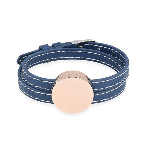 Bracelet de crémation au quotidien, bijou commémoratif en cuir rouge ajustable