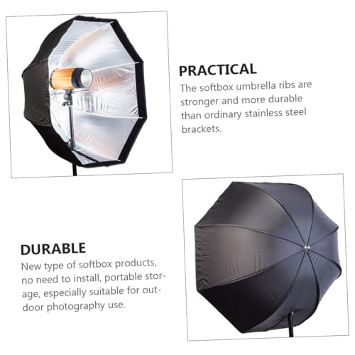 Image of SECFOU Octagonal Photography Softbox Flashlight Diffuser Umbrella Soft Light Box for Studio and Video Lighting Equipment