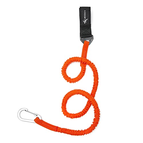 Adjustable Paddle/ Fishing Rod/ Leash with Carabiner for Kayak SUP Gear Accessories Safety Lanyard