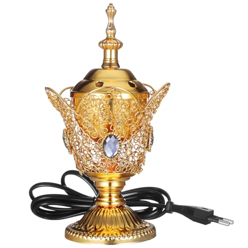 PRETYZOOM Elektrischer Weihrauchbrenner Räuchergefäß aus...