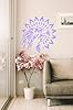 Hawk Mandala Logo Stencil Reusable Sturdy Flexible Clear Plastic 1-5.5x5.5 in Arts and Crafts Material Scrapbooking for Airbrush Painting Drawing #5
