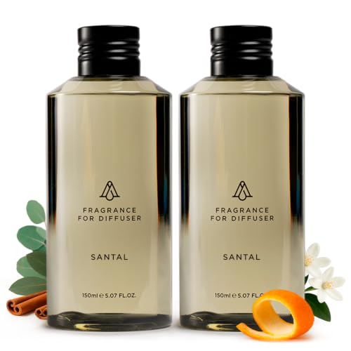 AromaPlan Hotel Scents Santal 2-Pack (5.07Fl Oz/150ml Each) Luxury Aroma