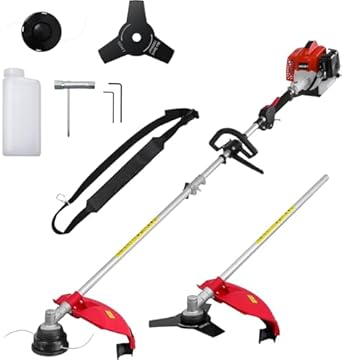 brush cutter and grass trimmer