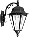 DABMAR LIGHTING GM136-LED6-B-FROST Daniella Wall Fixture W/Frosted Glass LED 6W 85-265V, Black