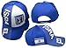 Israel Royal Blue White Letter Crest Patch On Left Side Embroidered Hat Cap