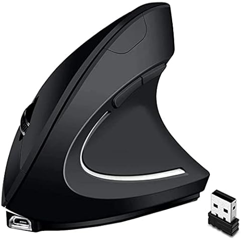 shoplease Ratón Vertical inalámbrico Recargable Cover