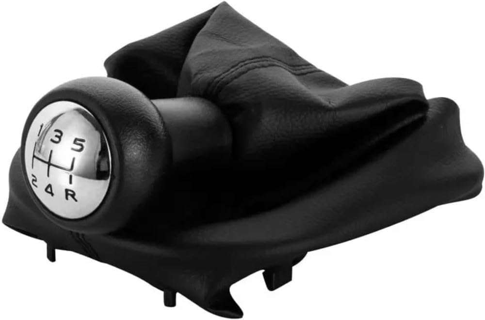GZNBB Car Manual Gear Shift Knob Boot Cover Gaiter Lever Shifter Handle Stick, for Peugeot 106 206 306 406 107 207 307 407