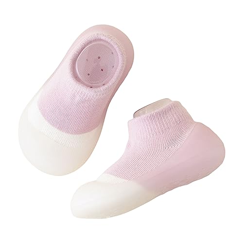 Baby Sneakers Girls Boys Baby Sneakers Children Floor Socks Baby Toddler Shoes Socks Boys and Baby (Pink, 5.5 Infant)