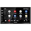 KENWOOD DMX709S eXcelon 6.95-Inch Capacitive Touch Screen, Car Stereo, CarPlay and Android Auto, Bluetooth, AM/FM HD Radio, MP3 Player, USB Port, Double DIN, 13-Band EQ, SiriusXM