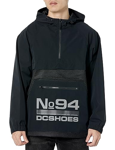 DC Men's Lofi Anorak Water Resistant Windbreaker Jacket