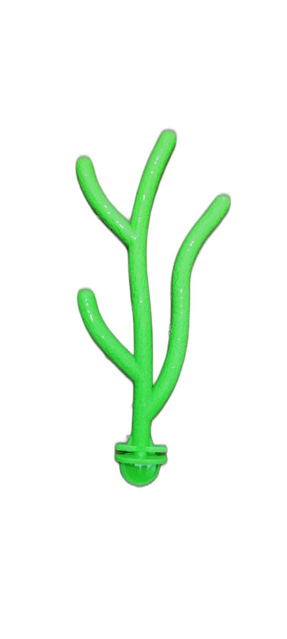 Anky Plants Bird Perch for Small Plastic Birds Cage Standing Perches Stick with Branches in Bird Cages for Budgies, Finches, munias (Pack of 4) Multicolor-image-5