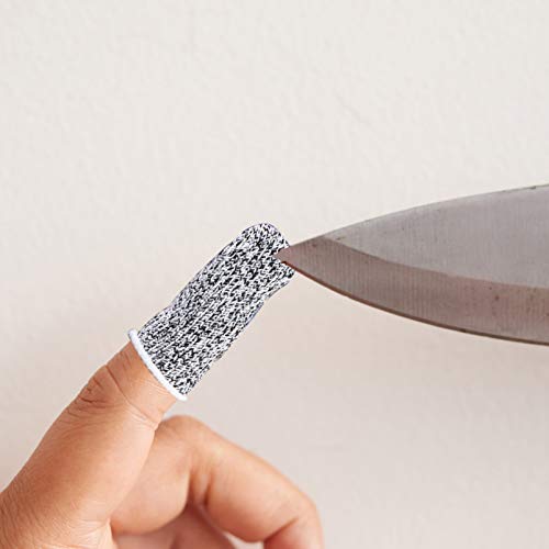 Healifty Resistente Ao Corte Dedo Dedeiras Luvas Dedo Protetores Guardas para O Trabalho Na Cozinha