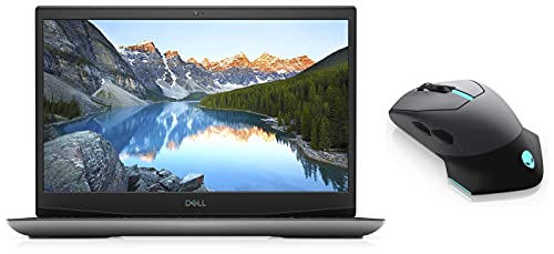 Image of Dell G5 5505 15.6 inch FHD 120Hz 250 NITS Display Gaming Laptop (i5-10300H /8GB /512GB SSD /NVIDIA GTX1650Ti 4GB /Win10+MSO /Black /FPR+Blue KB)+Alienware Gaming Mouse -Dark Side of The Moon