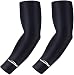 COOLOMG Basketball Arm Sleeves Compression Padded Elbow Arm Sleeves Protection (1 Pair) for Youth Kids Adult