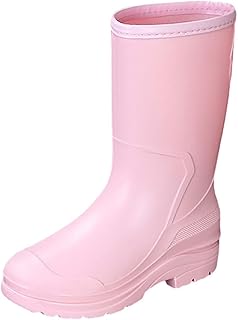 Clearance - Botas de agua para hombre, altas hasta la rodilla, impermeables, para jardín, antideslizantes, a media pantorrilla, botas de lluvia para senderismo