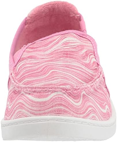 Roxy Girls Minnow Slip on Sneaker Shoe, Pink/White Exc, 13 Little Kid | Image 1
