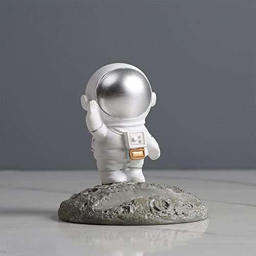 Soporte para teléfono celular, modelo astronauta, soporte para teléfono inteligente, soporte de escritorio, soporte para teléfono móvil, espejo de maquillaje Cover