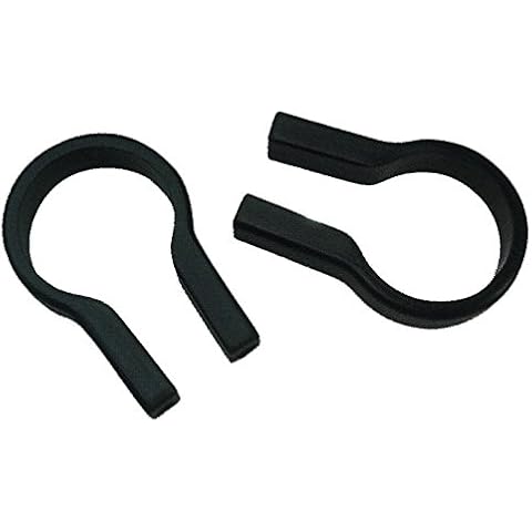 KLICKFIX clamps for Handlebar 31.8 MM Pair Black / Bicycle KF807,020 0211 g Cover