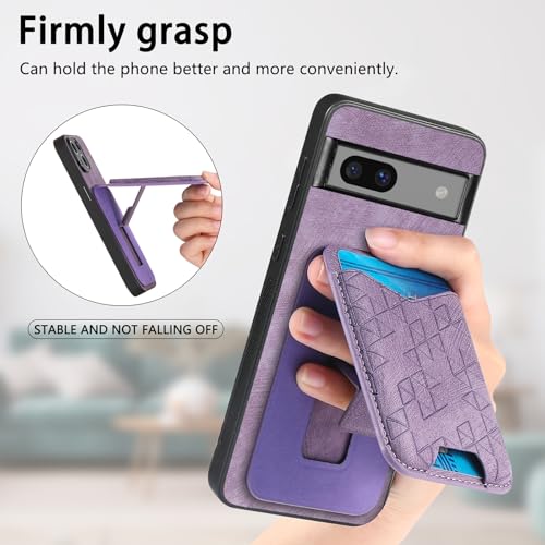 Coque Pixel 7A Asuwish Violet FGAZZJ US antichoc silicone protection intégrale - 3