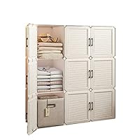 組み立て式 衣類ケース 収納ボックス 鉄筋の骨組 耐荷重 安定 防塵 大容量 Amazon｜収納ボックス 扉付き 収納棚 衣類収納ラック 組み立て式 鉄筋