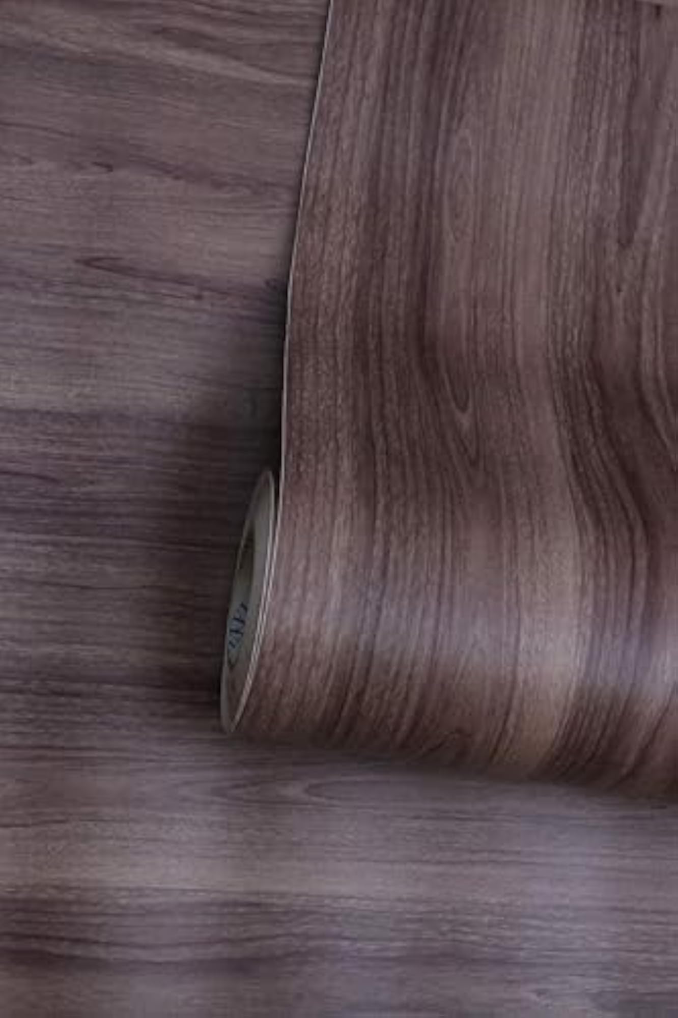 Teak Wood Grain Textured Vinyl Wrap Sticker