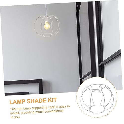 Support de lampe pour fabriquer un abat-jour stable sans basculer - 5