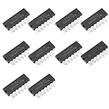 PENGLIN 10 Stück SN74AHCT125N SN74AHCT125 74AHCT125 Vierfacher Bus Buffer Gatter mit 3 State Ausgängen IC DIP-14