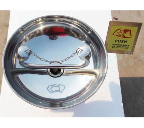 12-18L 304 Stainless Steel Emergency Wall Mounted Eyewash Station Double Mouth