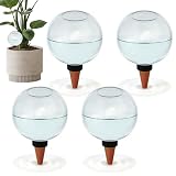 BYZESTY 4 Pièces Boules D'Irrigation pour Plant, Globes D'Arrosage de Plant 500ml, Disposi...