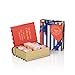 Venchi - Mini Libro con 8 Cioccolatini Assortiti, 105 Gr, Senza Glutine, Senza Coloranti e Conservanti, Idea Regalo Festa della Mamma