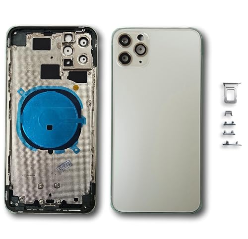 Reparer une vitre brisee de iPhone 11 Pro Max grace au chassis arriere blanc Smartex