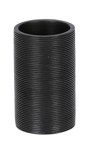 Kleine Wolke Crackle Zahnputzbecher, Keramik, Schwarz, 75x100 mm