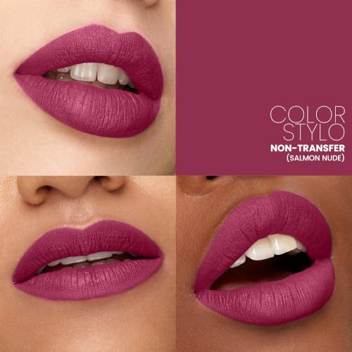 Image of Seven Seas Color Stylo NonTransfer Matte Lipstick | Matte Finish Crayon Lipstick | Waterproof | Long Lasting | Lasts Up to 24 hours(Salmon Nude)