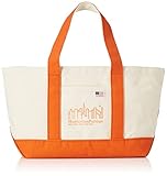[マンハッタンポーテージ] 正規品【公式】 トートバッグ Ambrose Tote Bag Canvas Lite ナチュラル/オレンジ