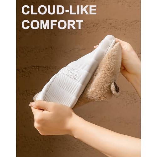 Capybara Slippers Women With 5 Pcs Socks Fuzzy Cartoon Slide Sandals Cute Indoor Outdoor Cozy House Shoes4