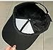 WAYHTDY Baseball Cap Simple and Stylish Baseball Cap for Men and Women with A Back Buckle-Black 2