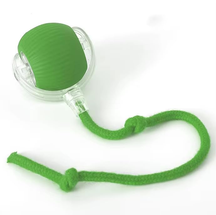 ZEEJAY Smart Interactive Cat Ball Toy (Green)