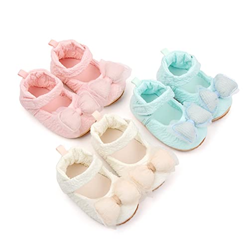 Infant Baby Newborn Sneakers Girls Cute Bow Cartoon Shoes Walking Shoes Flat Shoes Dress Shoes 11 Toddler Shoes Girls2