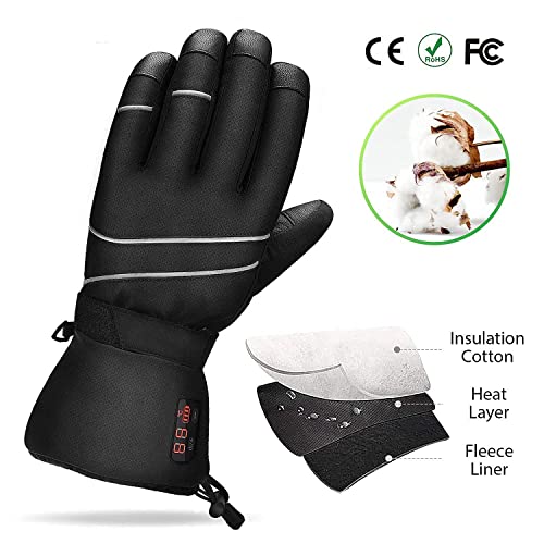 Gants thermiques d'équitation et ski imperméables