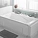 American Standard 2771V002.011 Evolution 5 ft. x 36 in. Deep Soaking Tub with Reversible Drain, Arctic
