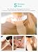 SKG Nackenmassagegerät mit Wärme, elektrisches Rotlicht-Puls-Vibrations-Tr... zur Schmerzlinderung im tiefen Gewebe, tragbares 4D-Massagegerät, Nackenentspanner,K5-3 PRO