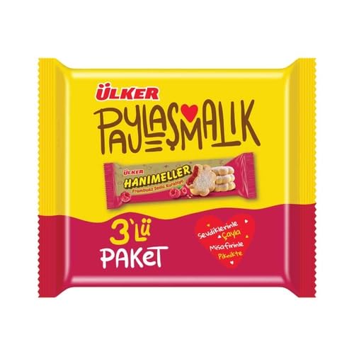 Ülker Hanımeller Frambuaz Soslu 3 x 94,5 Gram x 8