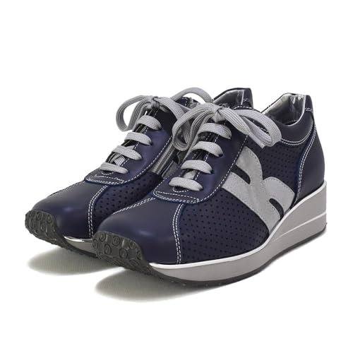 VITA NOVA 中ヒール ハーフスニーカー(日本製 / 3E)