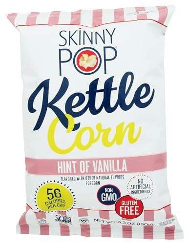 Image of Skinny Pop, Popcorn Kettle Sweet Vanilla, 5.3 Ounce