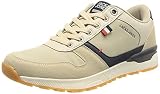 Zapatillas para hombre monocolor con cordones de color a juego