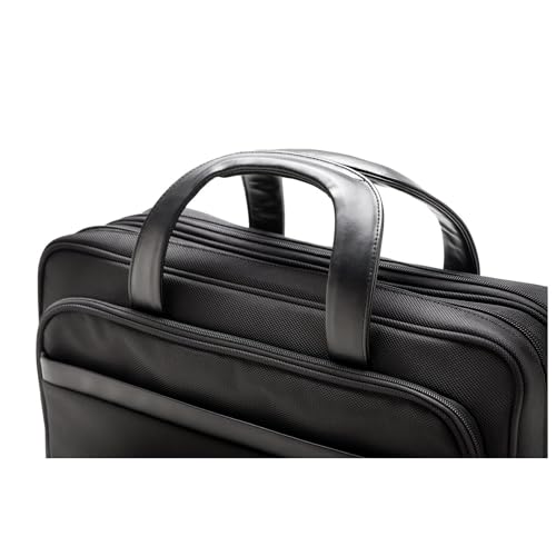 Image of Kensington K60386EU Laptop Briefcase, Contour 2.0 15.6 Inch Business Laptop Briefcase, Medium Shoulder Bag for Laptops & Tablets, Water Resistant Secure Bags for Men & Women, Hand Luggage, Travel Bag