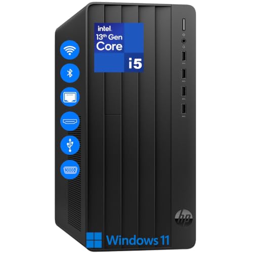 Image of HP Pro Tower 290 G9 Business Desktop Computer, Intel 14-Core i5-13500, 8GB DDR4 RAM, 512GB PCIe SSD, Wi-Fi 6, Bluetooth 5.3, Dual Monitor Support, Windows 11 Home