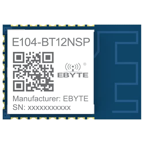 TLSR8253F512 BLE MESH Netzwerk-Funkmodul 2,4 GHz 10dBm PCB SMD SIG Mesh UART 60m IoT E104-BT12NSP Wireless Fernbedienung Cover